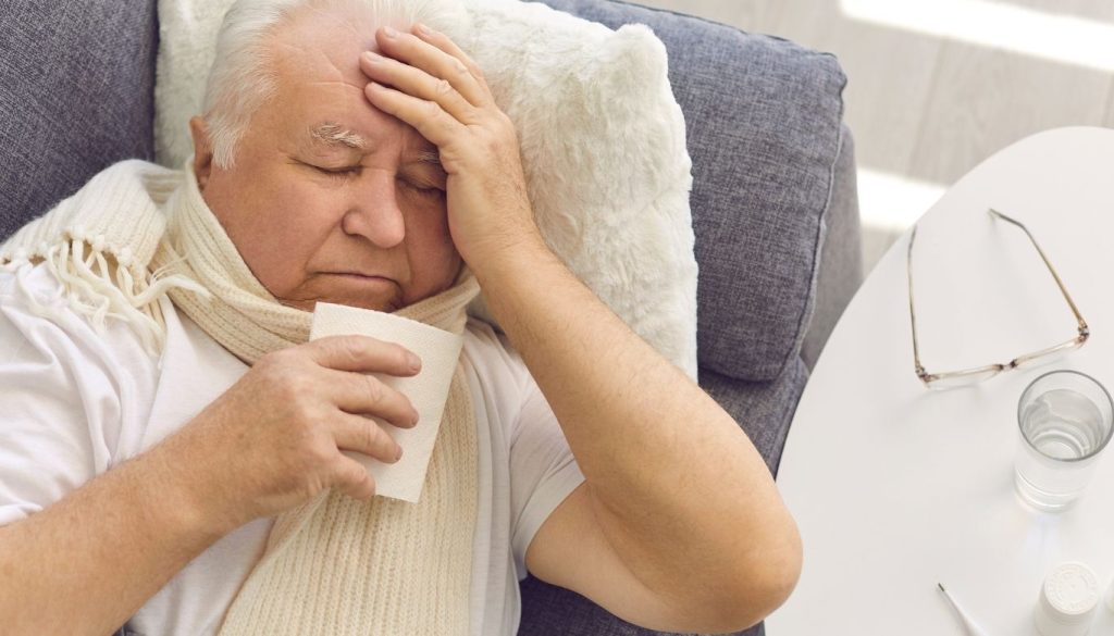 pneumonia versus flu​ 